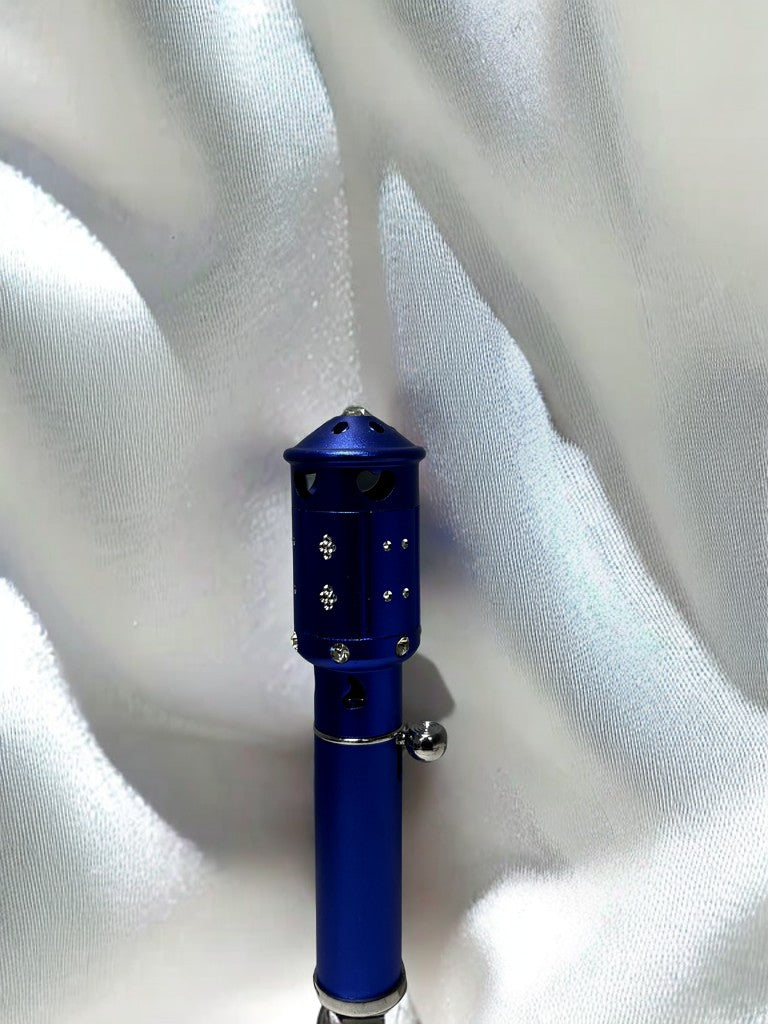 Diffuseur portable d'encens à strass